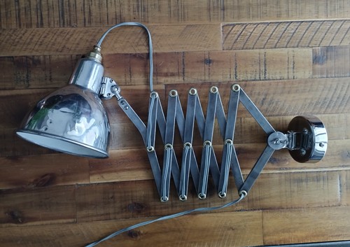 Lampe accordéon vintage