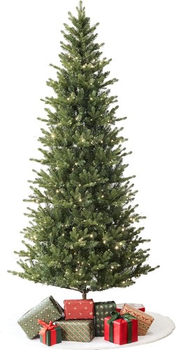 Alpine pine pre lit - pine, pre-lit
