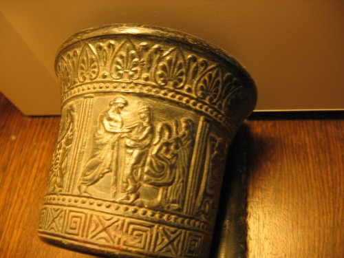 Pot epices avec decor de - pot, a