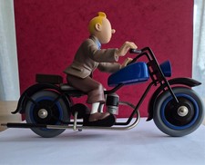 Tintin sur la moto par Michel