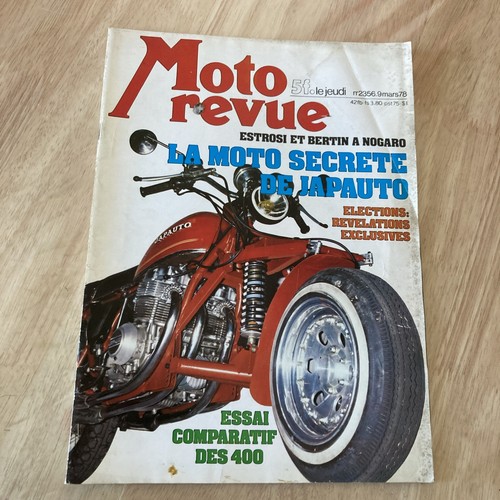 Magazine moto revue 1978 - revue, n°