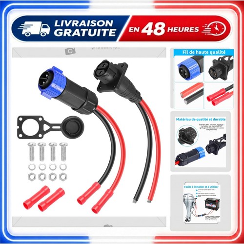 Connecteur moteur pêche - à, la