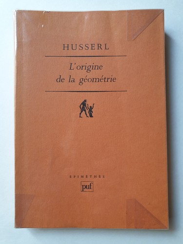 Husserl origine de - husserl, l'origine