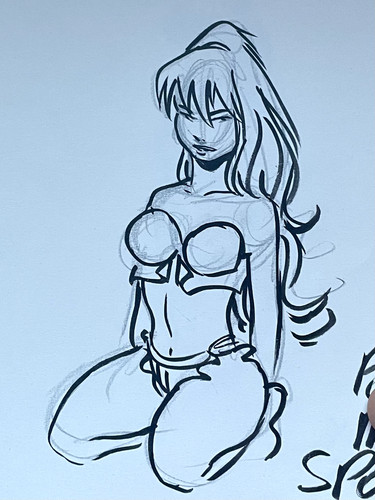 Tarquin dessin dédicace - tarquin,