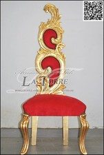 Fauteuil Trône Baroque Chaise