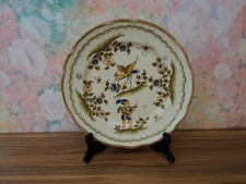 ASSIETTE en Faïence DECORATION VIEUX MOUSTIERS 18 ème siècle