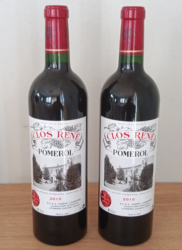 Lot clos rené 2015 - lot, pomerol