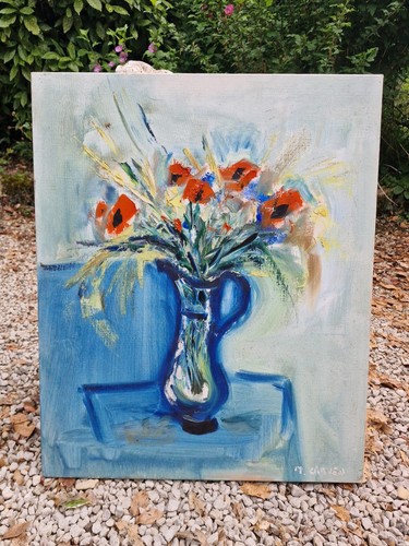 Peinture huile sur toile - peinture,