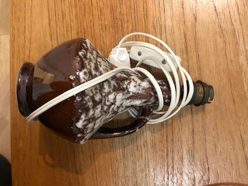 Pied lampe fat - fat, vintage