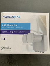LNB Monobloc 2 Tètes 4 Sorties Universel 