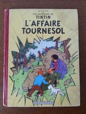 BD Tintin - L'Affaire Tournesol EO française Danel 1956 B19 BE
