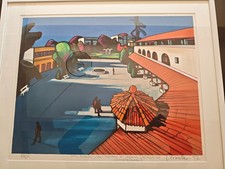 Lithographie Georges BRIATA -