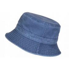 Chapeau Bob Bleu en Coton