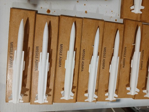 Maquette missile asmpa - missile, asmpa 