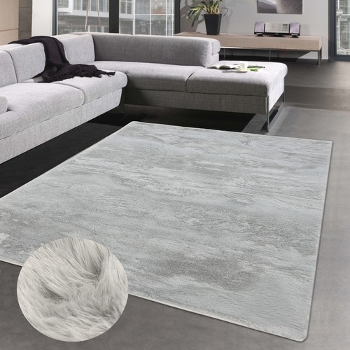Tapis doux peau lapin pour - tapis,