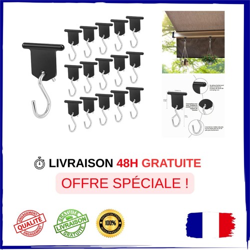 Crochets auvent camping - -car, en