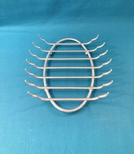 Berceau porte à asperges CHRISTOFLE métal argenté plat 25x22 cm pelle table