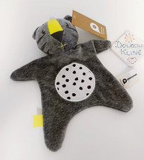 Doudou Plat Tigre/Chat Gris
