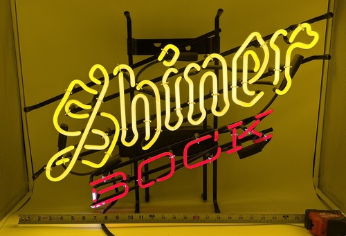 Shiner bock x16 neon beer - bock,