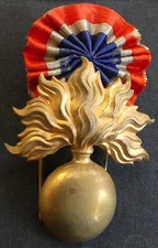 Grenade & cocarde officier