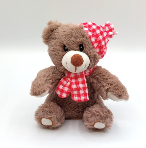Doudou peluche ours marron - doudou,