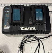 Makita DC18RD Dual Port 14.4-18V Rapid Battery Charger USB 2 BL1830 1840 1850