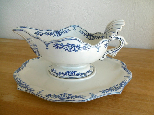 Grande sauciere faience - grande,