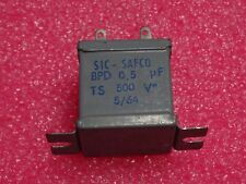 Condensateur à Bain d'huile 0.5µF ~ 0.50UF TS: 500Vdc  SIC-SAFCO BPD 30*25*31mm