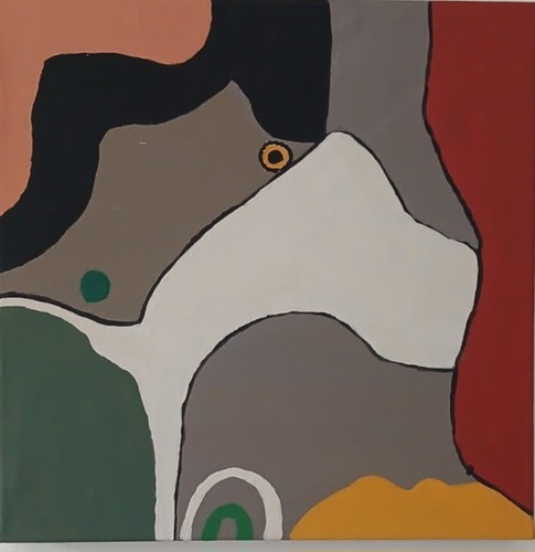 Tableau peinture abstraite
