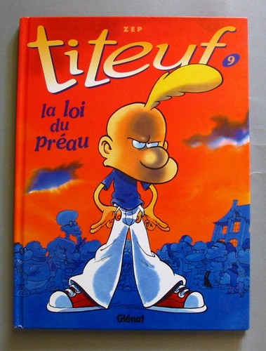 Titeuf loi du preau - bd,