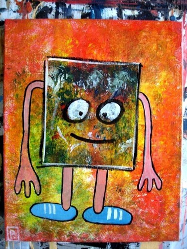 Art contemporain personnage - art,