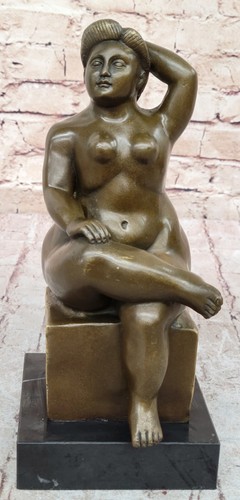 Sculpture bronze femme - sculpture,