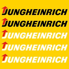 jungheinrich XL autocollant sticker Chariot élévateur 5 Pièces
