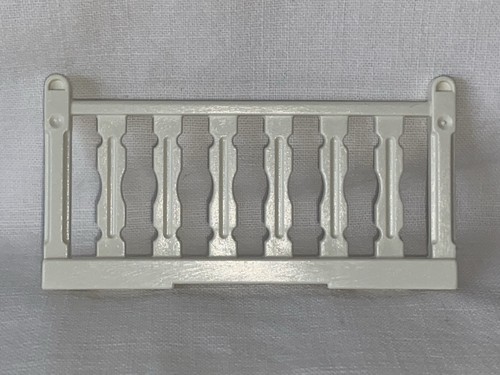 Playmobil white balustrade - white,