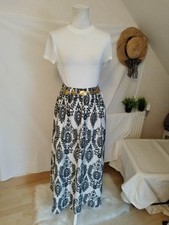 Jupe Longue Été Noire Et