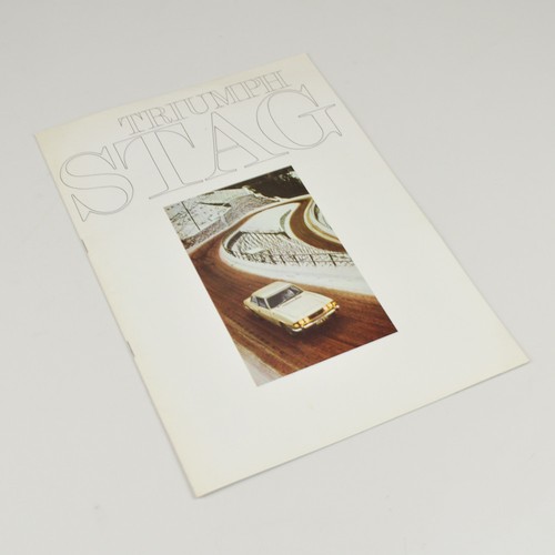 Triumph stag prospectus année - stag,