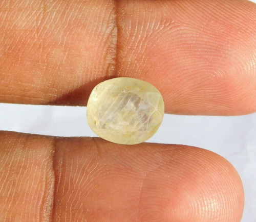 Saphir jaune naturel non