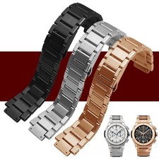 For Hublot Big Bang High Quality Solid Stainless Steel Watch Strap Mens Bracelet
