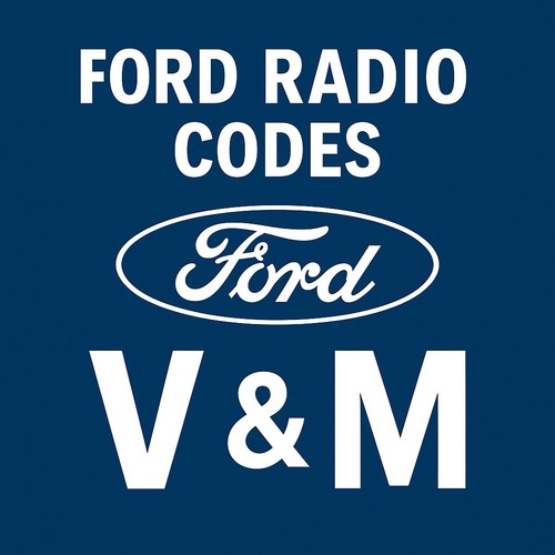 Ford radio code serial - radio,