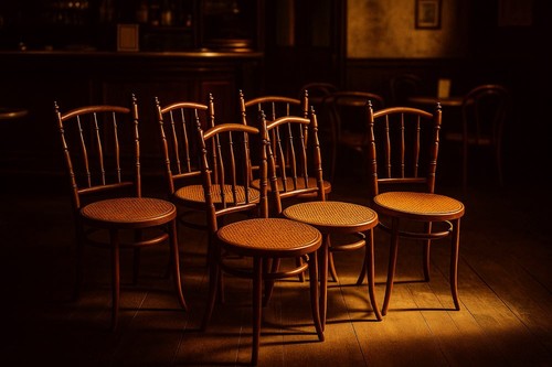 Lot chaises bistrot - 6, josef
