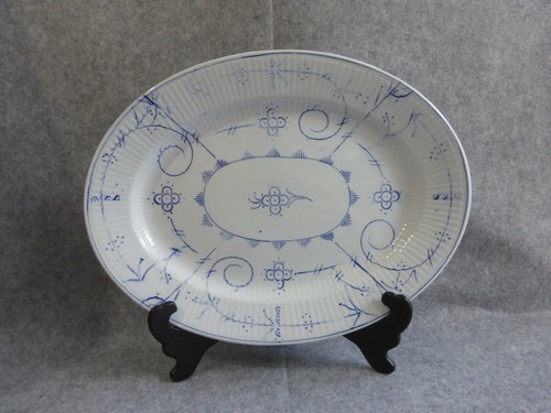Plat ovale faïencerie - faïencerie, de