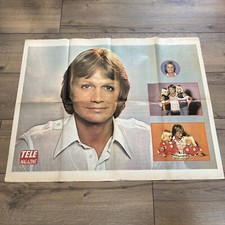 poster affiche de magazine Claude François  - TELE MAGAZINE
