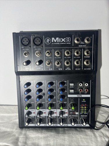 Mackie mix8 channel compact - mackie,
