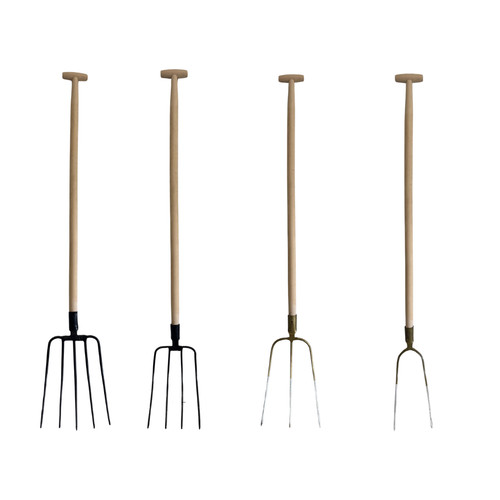 Fourche foin avec manche - foin,