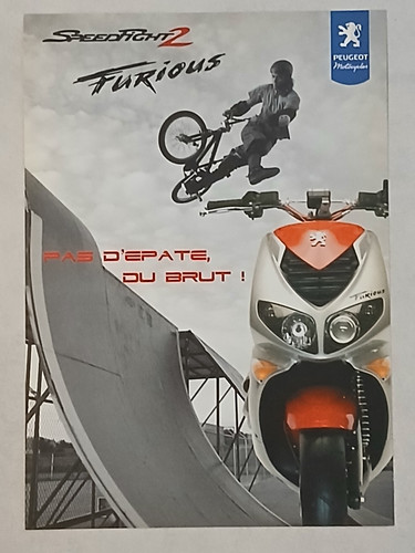 Brochure publicitaire scooter