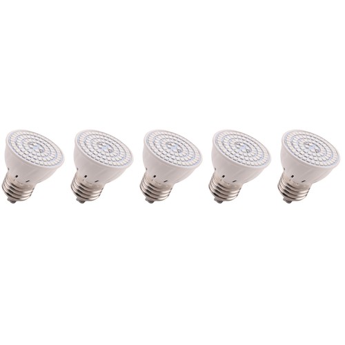 E27 leds plante - 5x,
