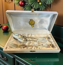 Coffret 3 couverts en métal