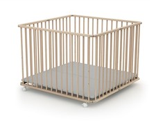 Parc bébé pliant en bois 100