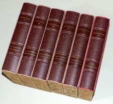 MARIVAUX    Œuvres     ill. P.E. BECAT 6 volumes Editions ARC-EN-CIEL 1952-1953.