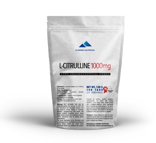 Citrulline malate 1000 - 1000, mg